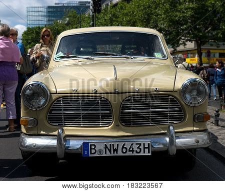 BERLIN - MAY 28: Car Volvo Amazon; the exhibition 