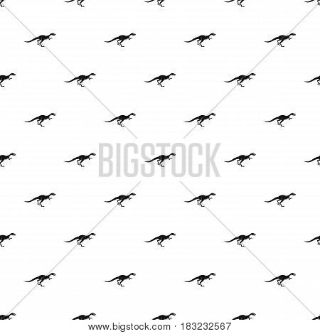 Velyciraptor pattern seamless in simple style vector illustration