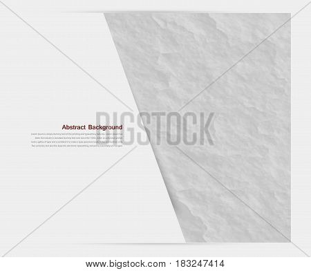 banner background. White paper. illustration and design