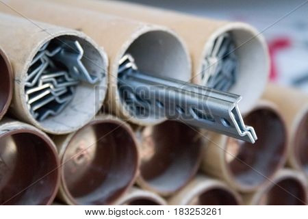 Furniture accessories. Metal profile for furniture production.