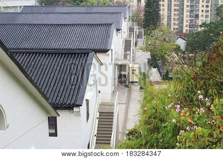 Histroic architecture structure of Jao Tsung I Academy