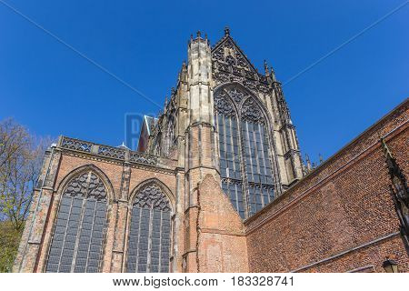 Historic Dom Church In The Center Of Utrecht