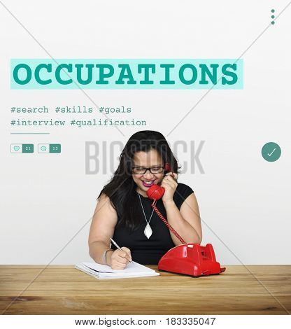 Job Career Hiring Recruitment Qualification Graphic