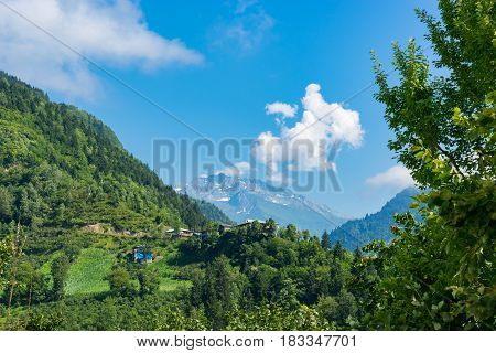 Macahel Valley In Eastern Black Sea, Artvin, Turkey.
