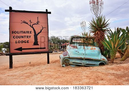 Abandoned Old Car, Solitaire, Namibia