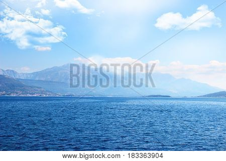 Bay of Kotor, Montenegro. Beautiful nature in Montenegro