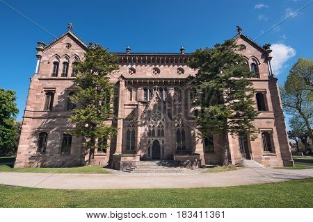 Palace of Sobrellano in Comillas Cantabria Spain.