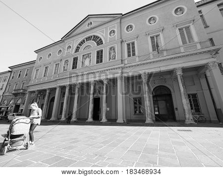Liceo St Cecilia In Como In Black And White
