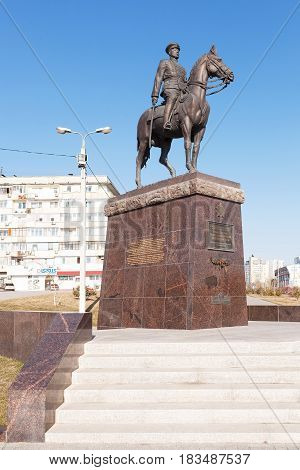 Monument To Rokossovsky K. K.