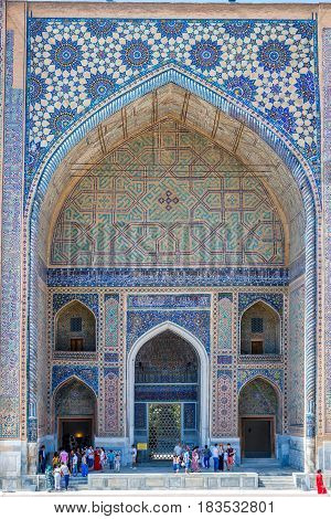 Ulugh Beg Madrasah, Samarkand Registan