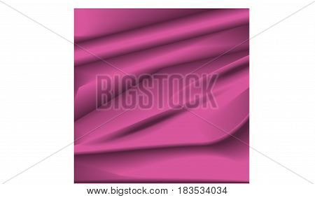 Illustration of a beautiful purple silk. Drapery Textile Background