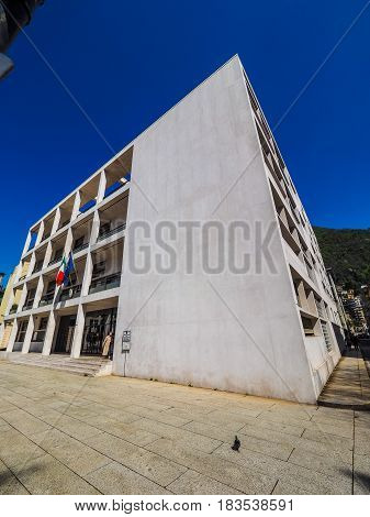 Casa Del Fascio In Como (hdr)