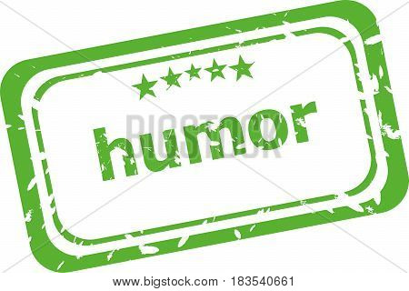 Humor Grunge Rubber Stamp Isolated On White Background