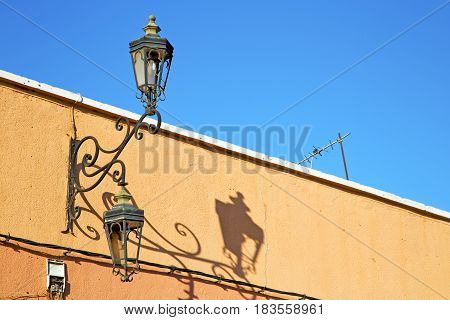 Street Lamp   Morocco Africa Broken Glass Decoration