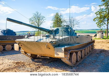 BELARUS MINSK - MAY 07/2016: In the historical and cultural center 