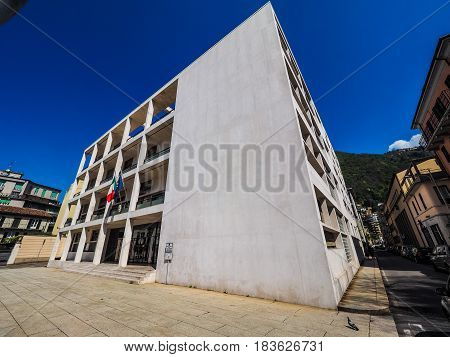 Casa Del Fascio In Como (hdr)