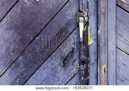 An Ancient Door Handle In Tbilisi Georgia