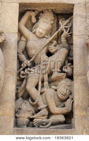 kancheepuram インドの古代のヒンドゥー教寺院