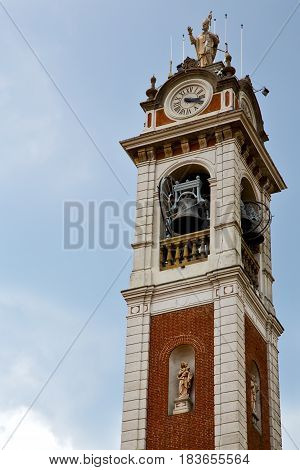 Bell Tower  Rose Window Church Crenna Gallarate Varese