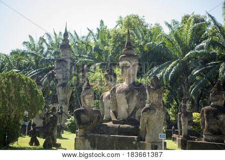 Laos Vientiane Xieng Khuan Buddha Park