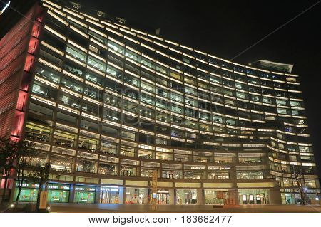 TAIPEI TAIWAN - DECEMBER 5, 2016: Eslite book store. Eslite is one of the largest retail bookstore chains in Taiwan.