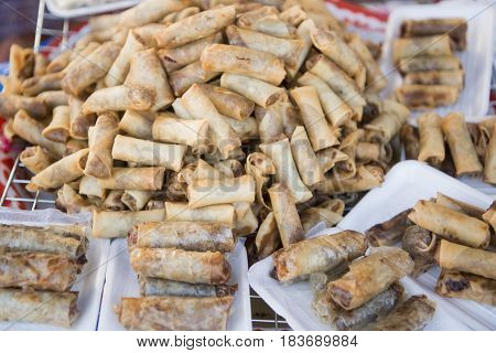 Laos Vientiane Pha That Luang Festival Lao Food
