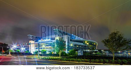April 2017 Houston Texas -houston Texas Nrg Football Stadium