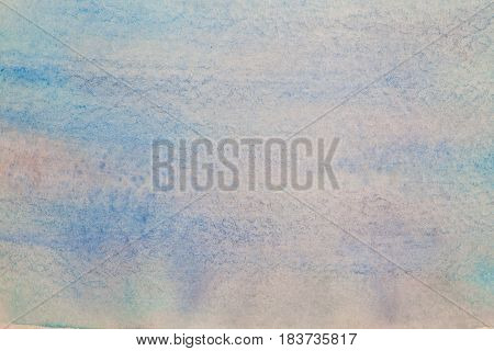 Abstract blue watercolor background for you design