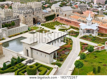 View On Rabati Castle In Akhaltsikhe, Georgia