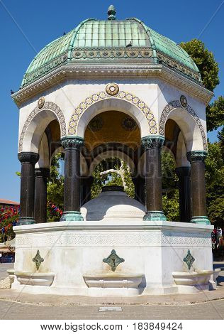 The German Fountain, Istanbul