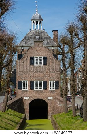 City hall of Nieuwpoort, the Netherlands
