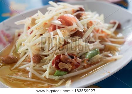 This is thai hot and spicy dish Its name is 