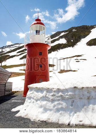 The Lighthouse At Oberalp Pass