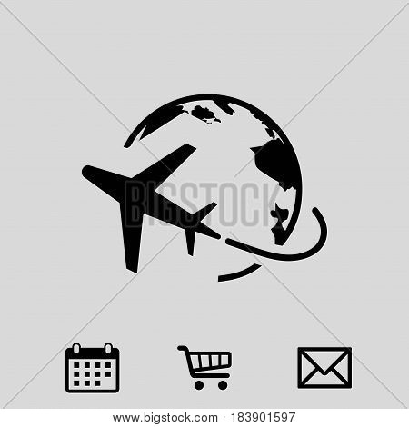 icon stock vector illustration flat design style