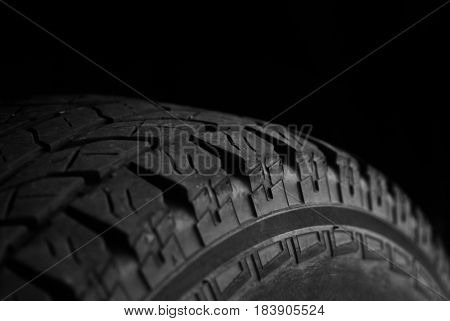 Vehicle tire for car or truck good tread for safety