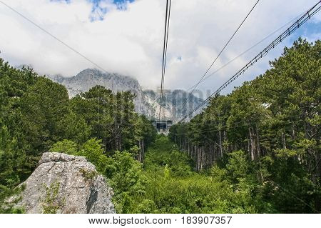 The Ropeway To The Ai-petri
