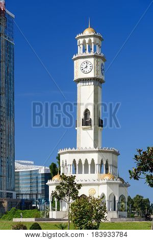 Chacha Tower In Batumi. Georgia