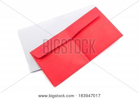 Red Envelope Isolated On White Background