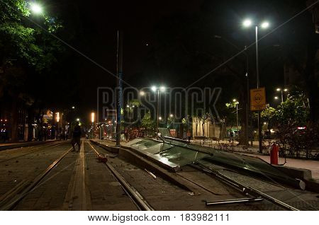 Rio De Janeiro / Greve Geral / Caos Nas Ruas