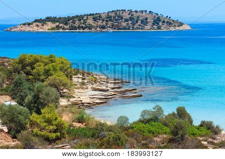 Lagonisi Beach, Sithonia, Chalkidiki.