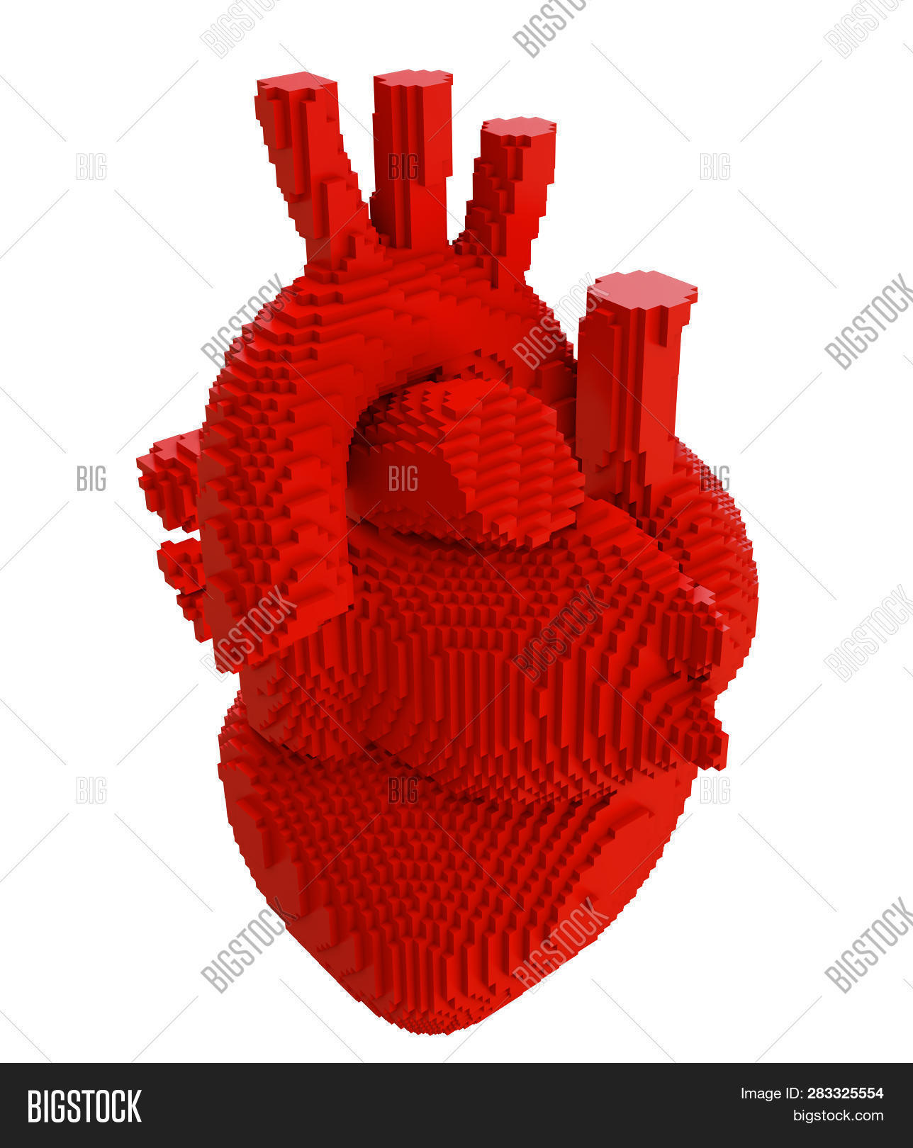 3d Printed Heart Image &amp; Photo (Free Trial) | Bigstock