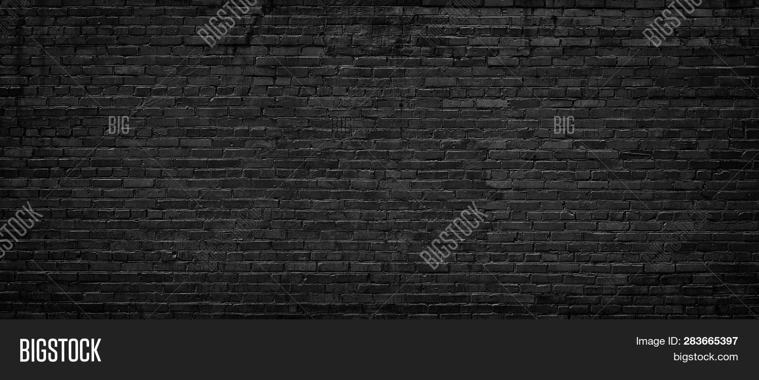 Black Brick Wall Image & Photo (Free Trial) Bigstock