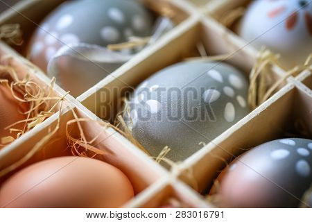 Small Homemade Easter Eggs For Egg Hunting With Kids.