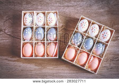 Small Homemade Easter Eggs For Egg Hunting With Kids.