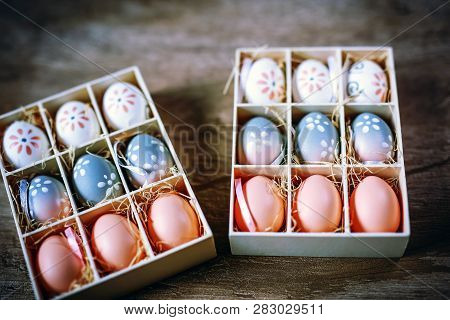 Small Homemade Easter Eggs For Egg Hunting With Kids.