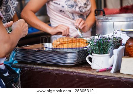 Youtiao (chinese Fried Churro, Chinese Cruller, Chinese Oil Stick, Chinese Doughnut, Fried Breadstic