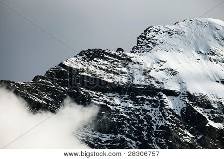 Mitelegi Ridge, Eiger Peak, Berner Oberland, Switzerland - UNESCO Heritage