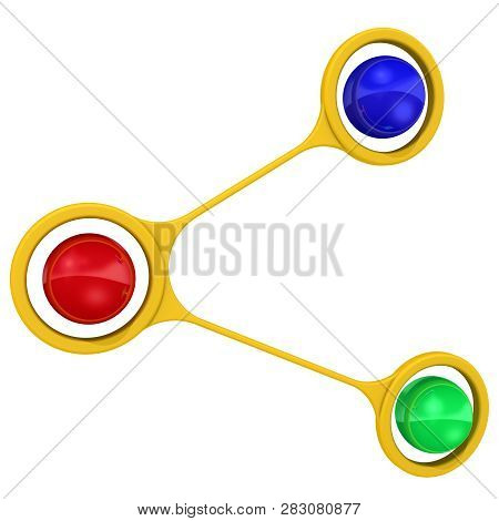 Share Via Icon. One Icon Denoting Share Via - Is A User Interface Icon Intended To Convey To The Use