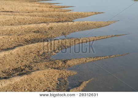 watter and sand