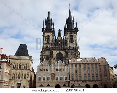 Church Of Our Lady Before Tyn, Czech Republic, Parish Church Of The Mother Of God Before Tyn